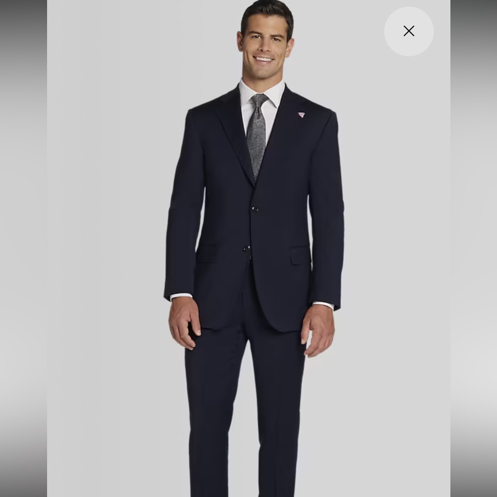 Joseph Abboud Modern Fit Navy Men's Suit